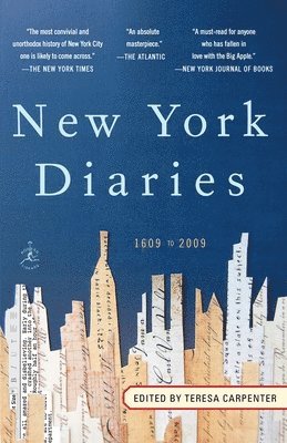 Teresa Carpenter, Teresa Carpenter - New York Diaries: 1609 to 2009, Häftad
