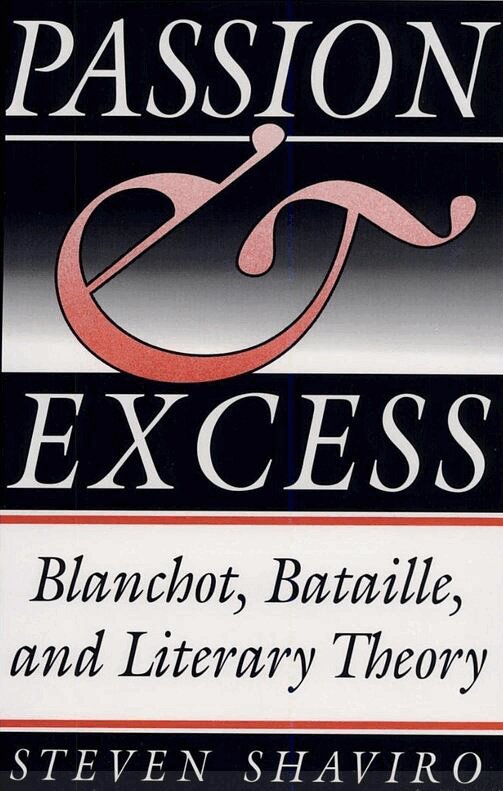 Steven Shaviro - Passion and Excess, Inbunden. Tillgänglighet: Tillfälligt slut