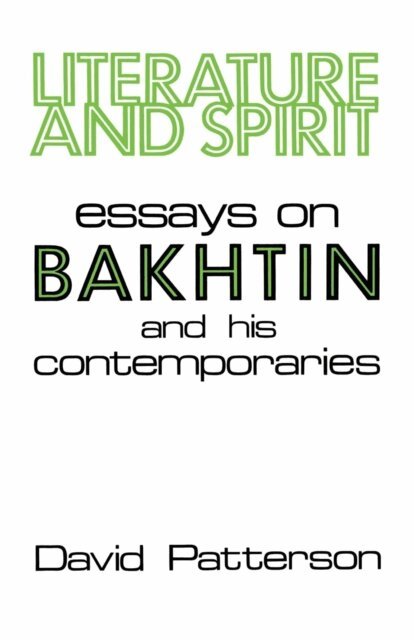 David Patterson - Literature And Spirit, E-bok