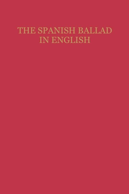 Shasta M. Bryant - Spanish Ballad in English, E-bok