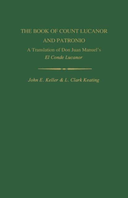 Juan Manuel - Book of Count Lucanor and Patronio, E-bok
