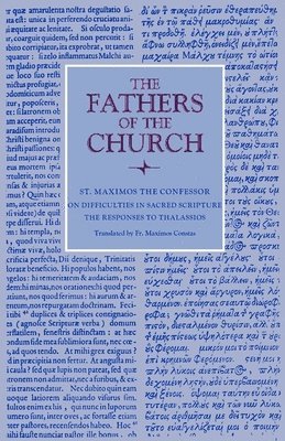 Maximus the Confessor - On Difficulties in Sacred Scripture, Häftad
