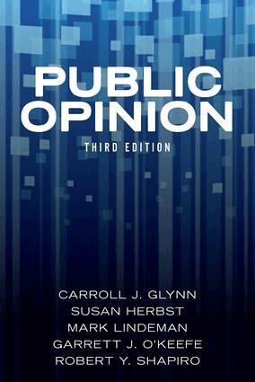 Carroll J. Glynn, Susan Herbst, Mark Lindeman, Garrett J. O'Keefe - Public Opinion, Häftad