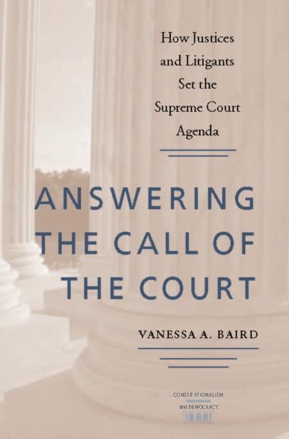 Vanessa A. Baird - Answering the Call of the Court, E-bok