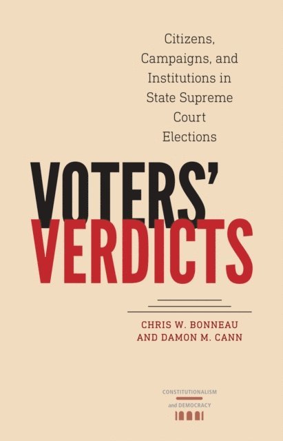 Damon M. Cann, Chris W. Bonneau - Voters' Verdicts, E-bok
