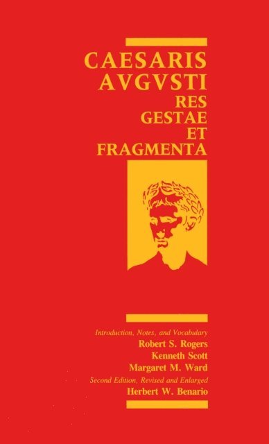 Herbert W. Benario - Caesaris Augusti, E-bok
