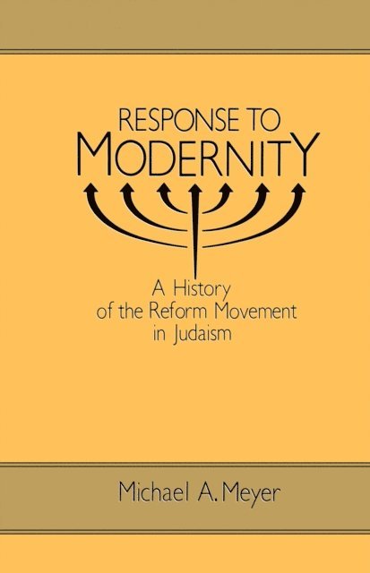 Michael A. Meyer - Response to Modernity, E-bok