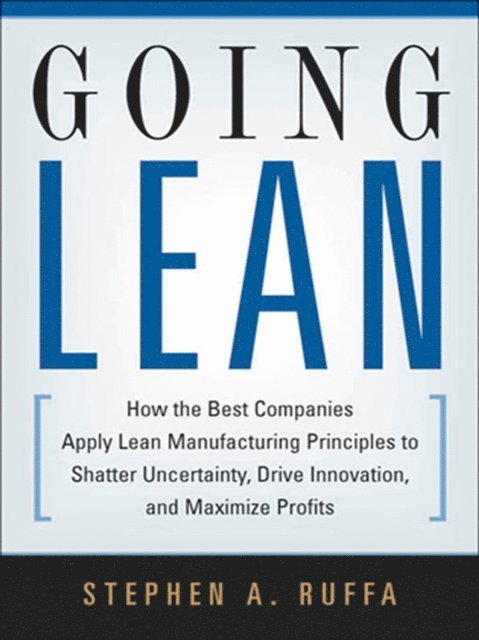 Stephen A. RUFFA - Going Lean, E-bok