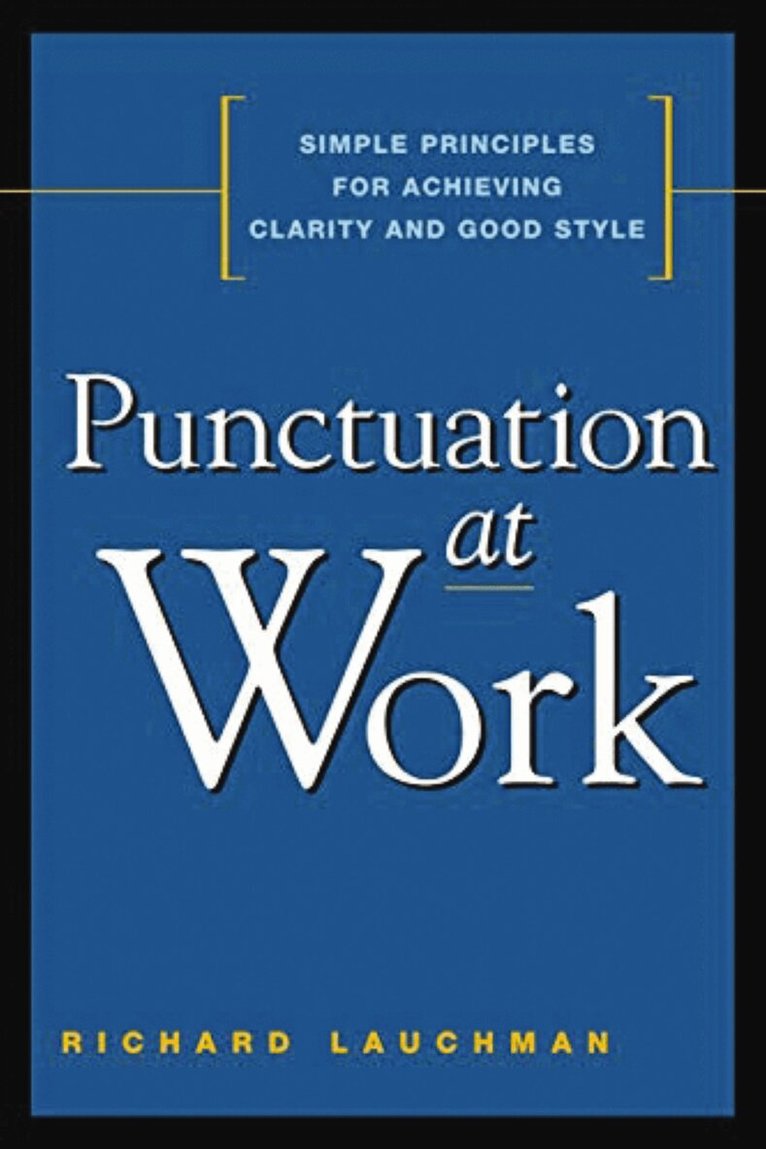 Punctuation at Work
