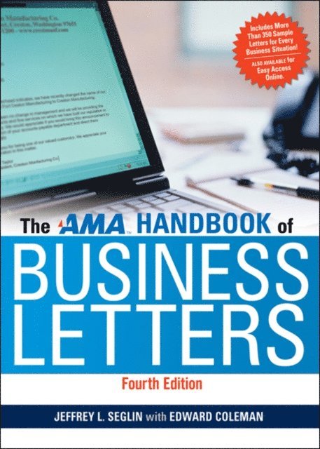 Edward Coleman, Jeffrey Seglin - AMA Handbook of Business Letters, E-bok
