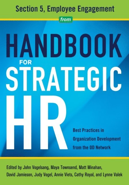 Lynne Valek, Cathy Royal, Annie Viets, Judy Vogel, David Jamieson, Matt Minahan, Maya Townsend, John Vogelsang PhD, OD Network - Handbook for Strategic HR - Section 5, E-bok