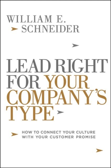 William Schneider - Lead Right for Your Company's Type, E-bok