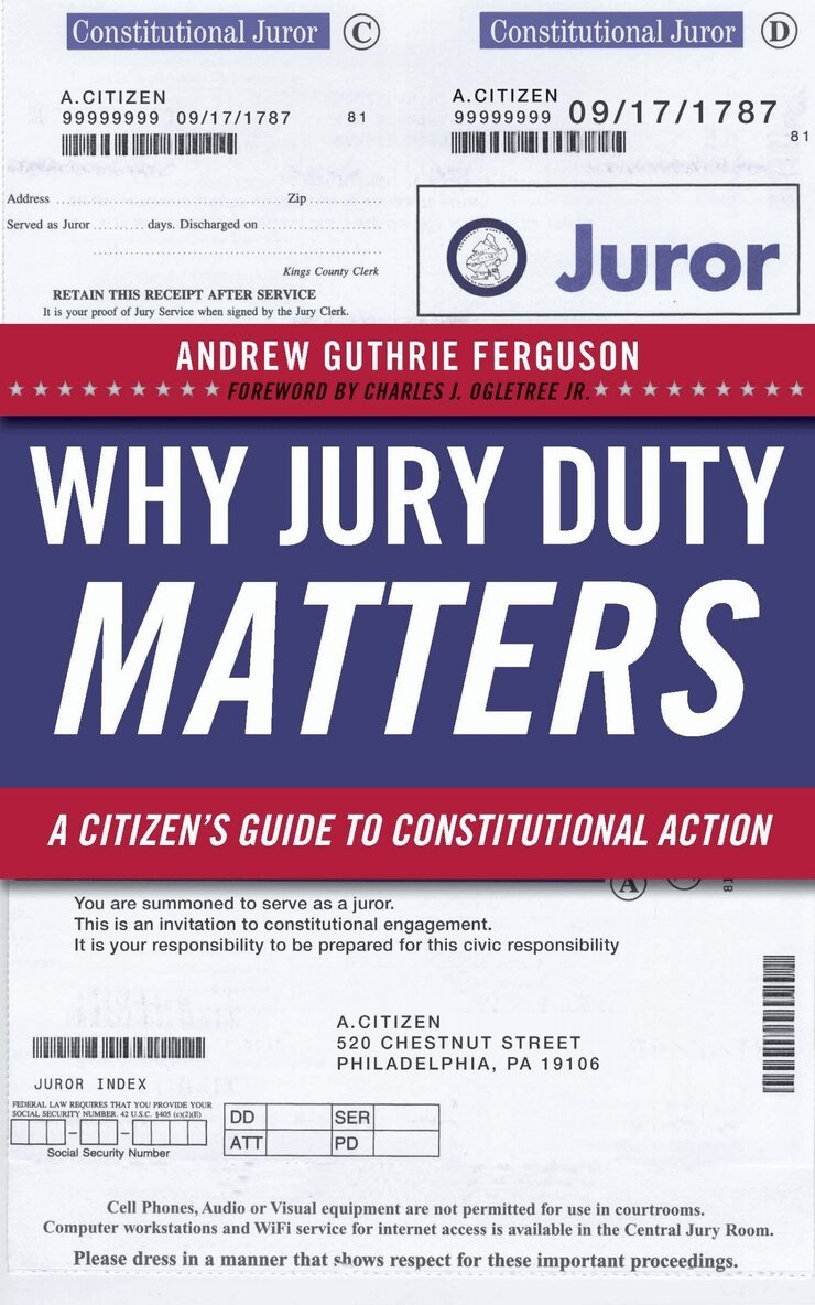 Andrew Guthrie Ferguson - Why Jury Duty Matters, Inbunden