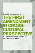 The First Amendment in Cross-Cultural Perspective