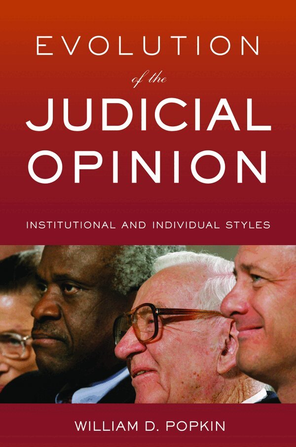 William D. Popkin - Evolution of the Judicial Opinion, Inbunden. Tillgänglighet: Lägg i varukorg