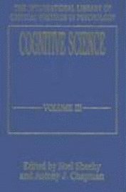 Cognitive Science: Vol. 3