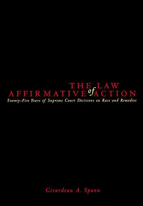 Girardeau A. Spann - Law of Affirmative Action, Inbunden. Tillgänglighet: Lägg i varukorg