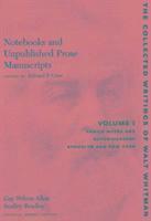Walt Whitman, Edward F. Grier - Notebooks and Unpublished Prose Manuscripts: Volumes I-VI, Häftad