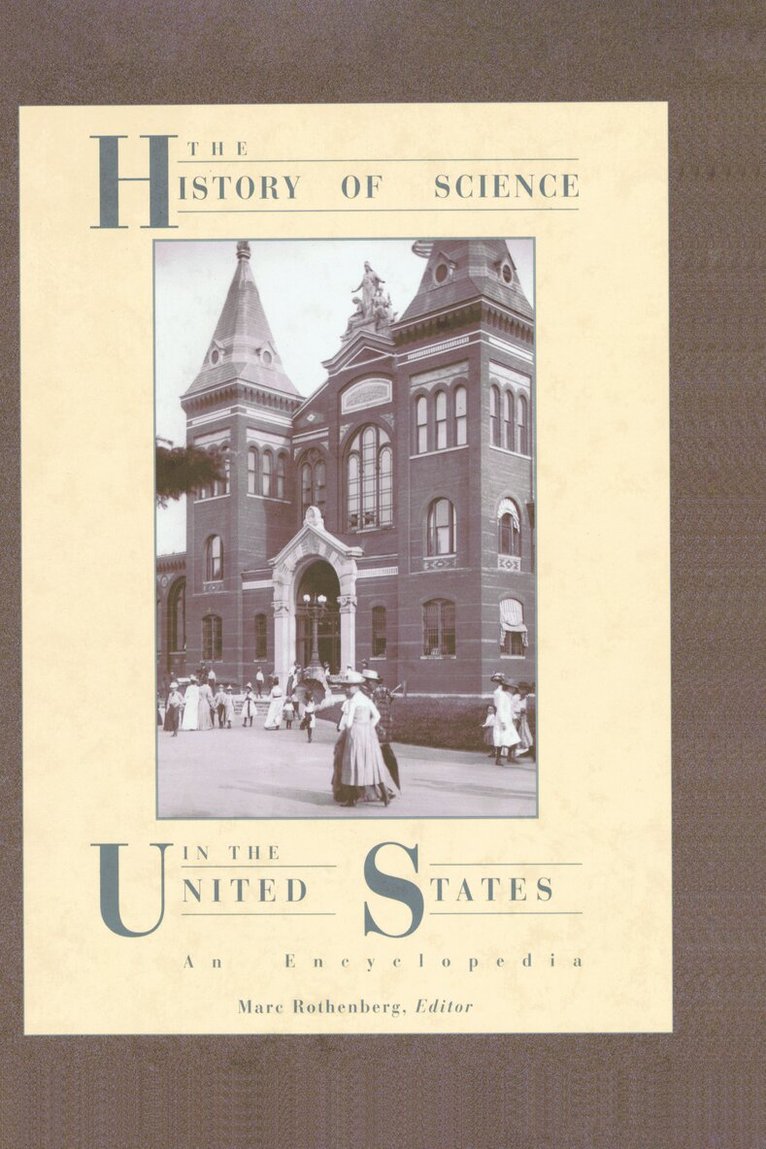 Marc Rothenberg - History of Science in United States, Inbunden