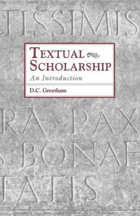 David C. Greetham - Textual Scholarship, Häftad. Tillgänglighet: Lägg i varukorg