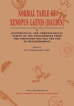 J. Faber, P. D. Nieuwkoop - Normal Table of Xenopus Laevis (Daudin), Häftad. Tillgänglighet: Lägg i varukorg