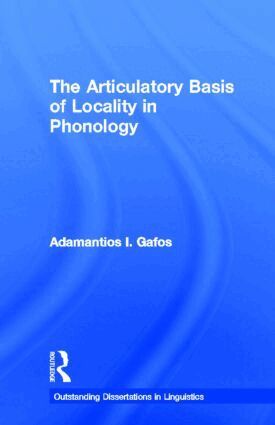 Articulatory Basis of Locality in Phonology