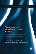 Development from Adolescence to Early Adulthood