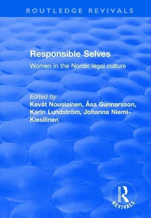 Kevat Nousiainen, Asa Gunnarsson, Johanna Niemi-Kiesilinen, karin Lundstrom - Responsible Selves, Inbunden