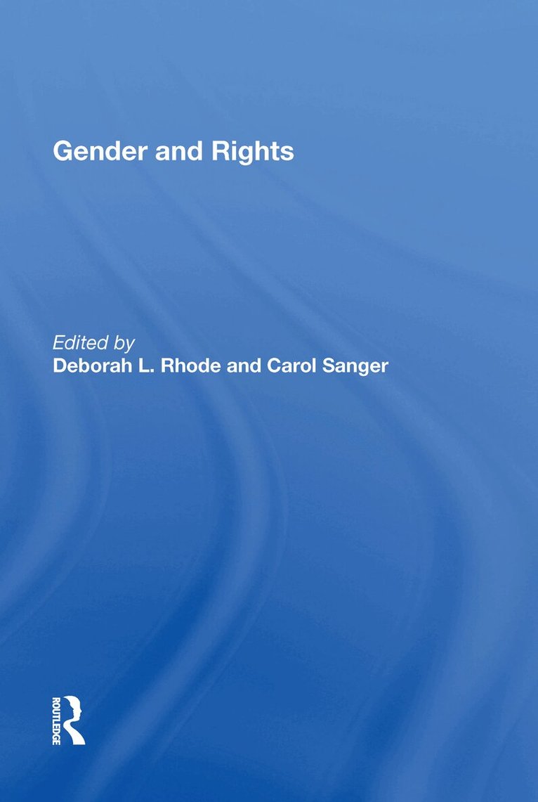 Carol Sanger - Gender and Rights, Inbunden. Tillgänglighet: Lägg i varukorg