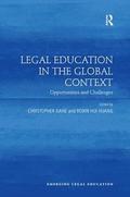 Legal Education in the Global Context