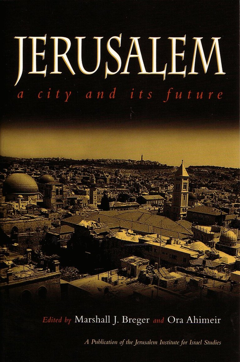 Marshall J. Breger, Ora Ahimeir - Jerusalem, Inbunden. Tillgänglighet: Tillfälligt slut