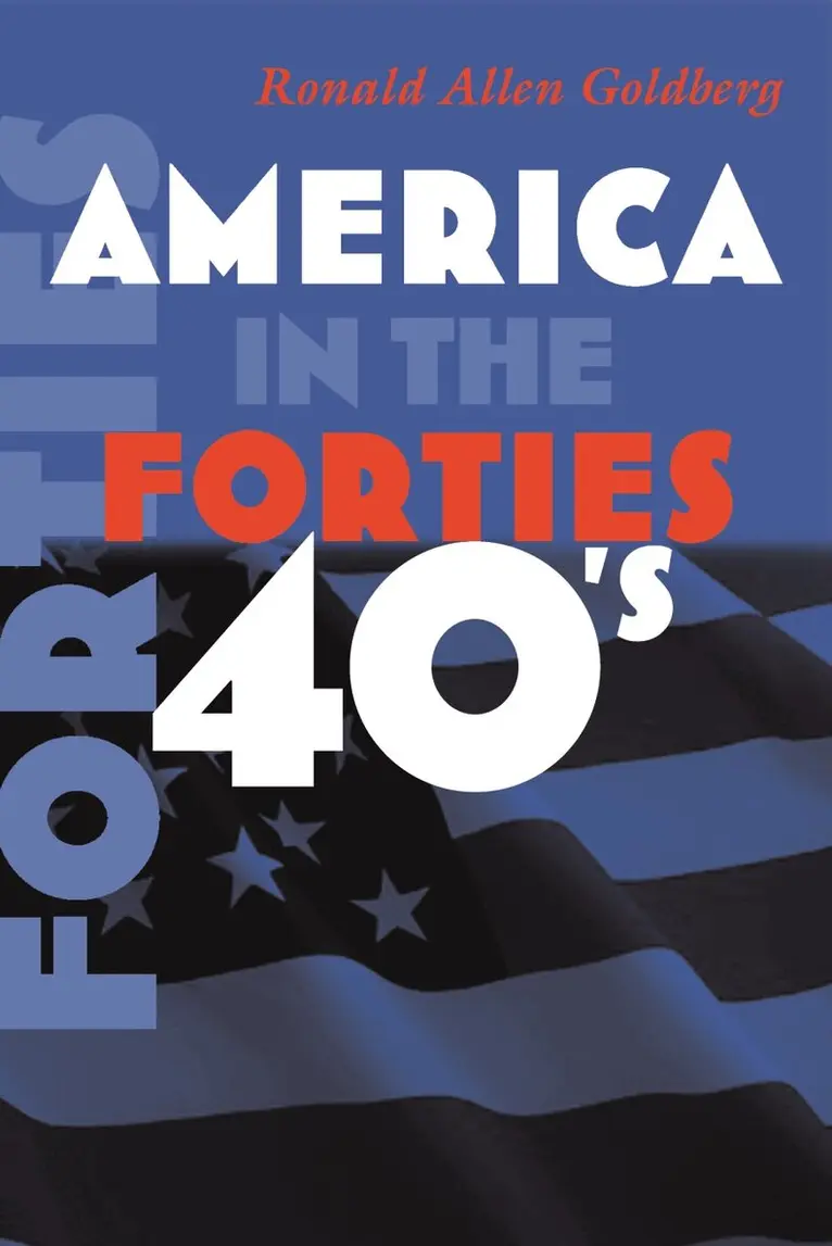 Ronald Goldberg - America in the Forties, Inbunden. Tillgänglighet: Tillfälligt slut