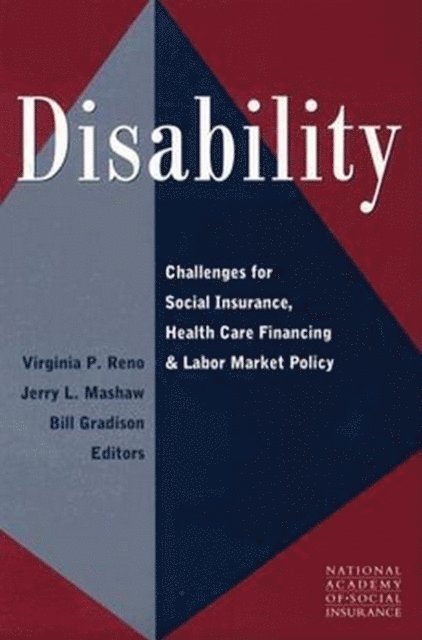 Virginia P. Reno, Jerry L. Mashaw, Bill Gradison - Disability, E-bok