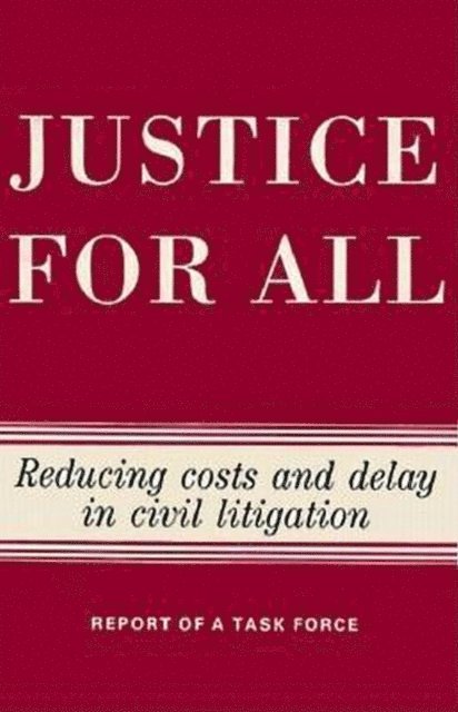 The Brookings Institution - Justice for All, E-bok. Tillgänglighet: Lägg i varukorg