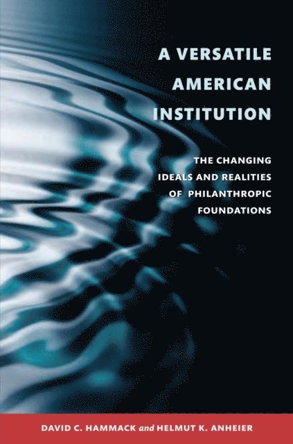 David C. Hammack, Helmut K. Anheier - Versatile American Institution, E-bok