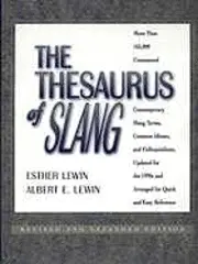 Lewin - Thesaurus of Slang, Inbunden. Tillgänglighet: Tillfälligt slut