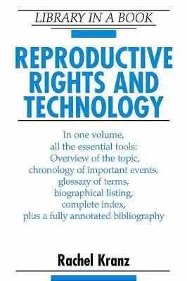 Rachel Kranz - Reproductive Rights and Technology, Inbunden. Tillgänglighet: Tillfälligt slut