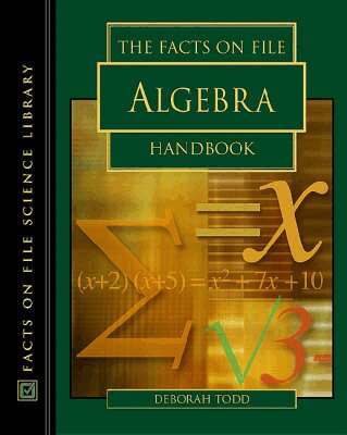 Deborah Todd - Facts on File Algebra Handbook, Inbunden. Tillgänglighet: Tillfälligt slut