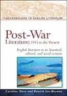 Caroline Merz - Post-war Literature, Inbunden. Tillgänglighet: Lägg i varukorg