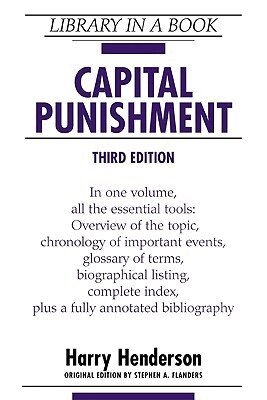 Harry Henderson - Capital Punishment, Inbunden. Tillgänglighet: Tillfälligt slut