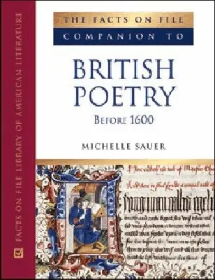 Michelle M. Sauer - Companion to British Poetry Before 1600, Inbunden. Tillgänglighet: Tillfälligt slut