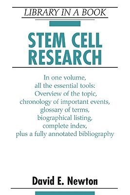 David E. Newton - Stem Cell Research, Inbunden. Tillgänglighet: Tillfälligt slut