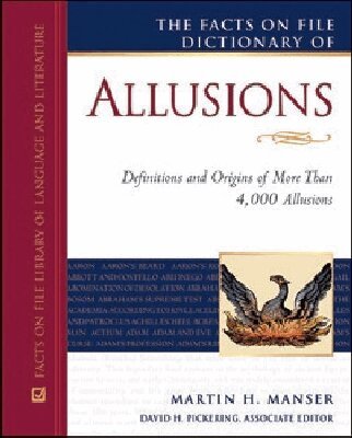 Martin H. Manser - Facts on File Dictionary of Allusions, Inbunden. Tillgänglighet: Tillfälligt slut