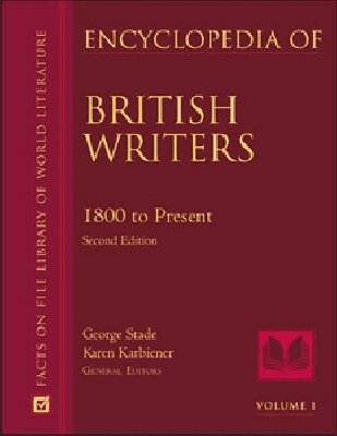 George Stade, Karen Karbiener - Encyclopedia of British Writers, Inbunden. Tillgänglighet: Tillfälligt slut