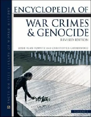 Leslie Alan Horvitz, Christopher Catherwood - Encyclopedia of War Crimes and Genocide (2 Vols), Inbunden. Tillgänglighet: Tillfälligt slut
