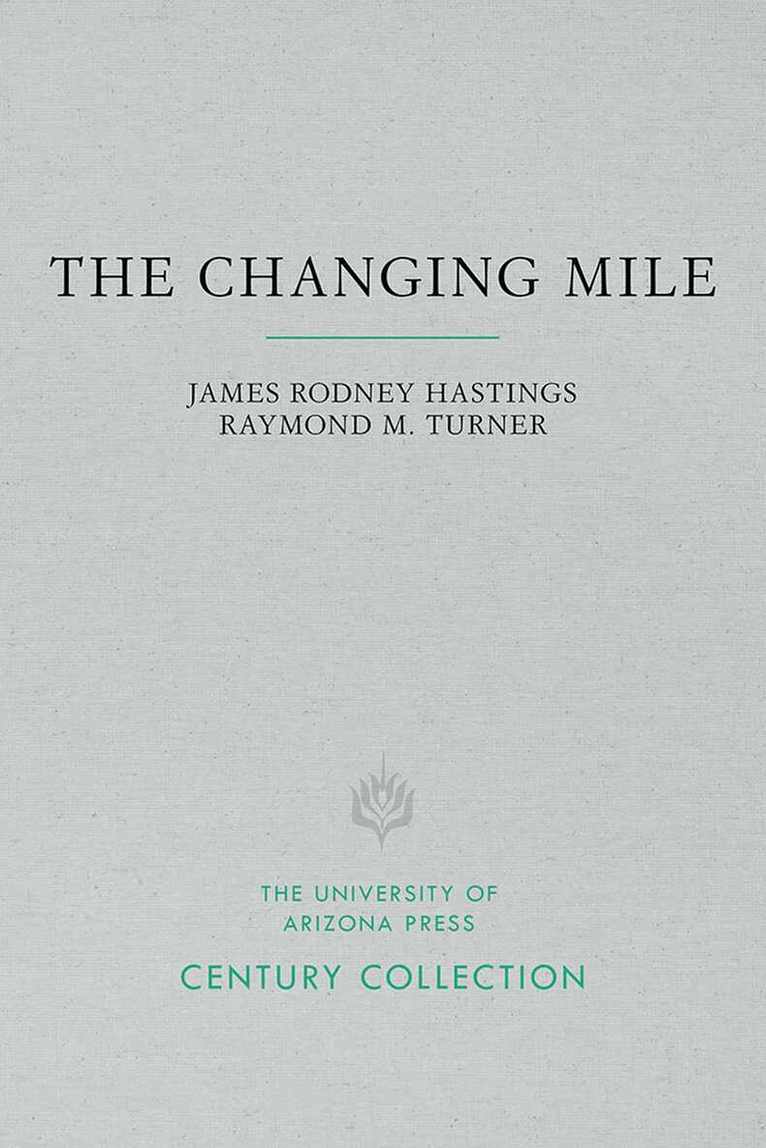 James Rodney Hastings, Raymond M. Turner - Changing Mile, Häftad. Tillgänglighet: Tillfälligt slut