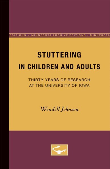 Wendell Johnson - Stuttering in Children and Adults, Häftad. Tillgänglighet: Lägg i varukorg