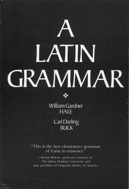 W.G. Hale, Carl D. Buck - Latin Grammar, Häftad. Tillgänglighet: Tillfälligt slut