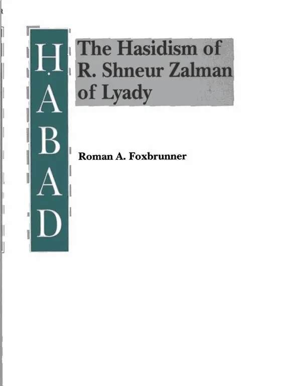 Roman A. Foxbrunner - Habad, Häftad. Tillgänglighet: Tillfälligt slut
