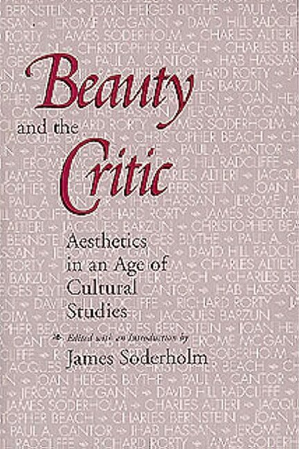 James Soderholm, James Soderholm, etc. - Beauty and the Critic, Inbunden. Tillgänglighet: Tillfälligt slut